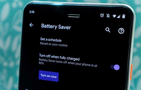battery saving